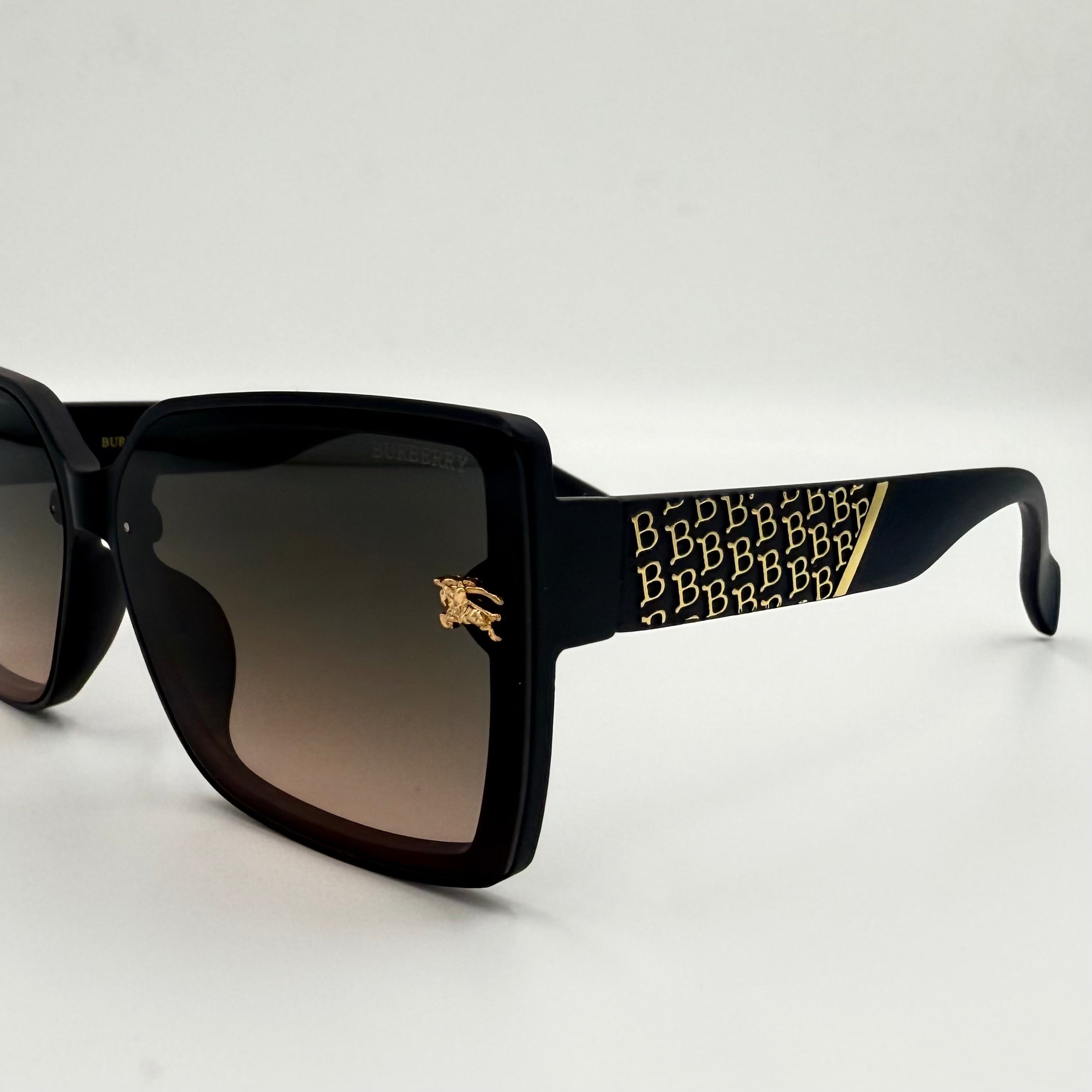 Burberry 23550 Sculpted Temple Sunglasses